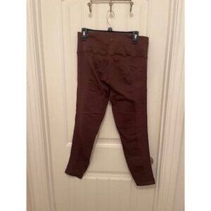 All In Motion Brown Ribbed High-Waisted Leggings Size XXL‎